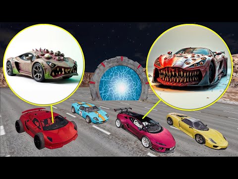 Видео: НАШ ДРОН НАШЁЛ ГОНОЧНЫЕ МАШИНЫ ПОЖИРАТЕЛИ! Кто выиграет гонки? Гоша и Чич.