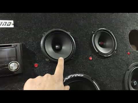 Видео: Обзор и прослушка новой линейки динамиков от компании ACV SPL SHOW серии NITRO 5,25"