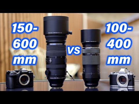 Видео: OM M.Zuiko 150-600 мм против 100-400 мм — обзор RED35