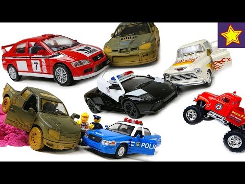 Видео: Машинки Kinsmart Все серии с историями Сборник для детей Cars Toys for kids