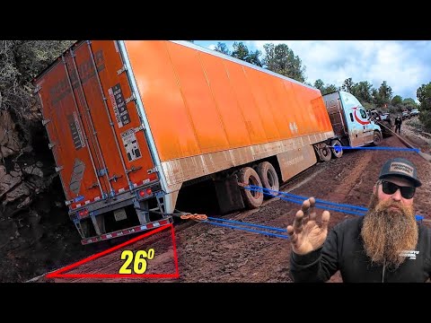 Видео: Ни за что мы не вытащим этот полуприцеп нашим эвакуатором!!!