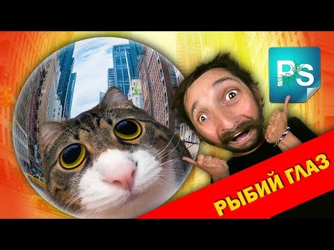 Видео: Эффект рыбьего глаза в Фотошоп. Плюс исправление искажения и перспективы