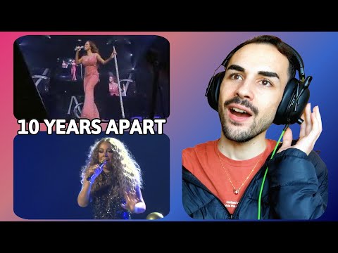 Видео: Мэрайя Кэри — Видение любви | Pepsi Smash UNDUBBED (2006) и Лас-Вегас (19.02.16) | Реакция