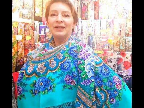 Видео: Времена года. Павловопосадские платки в Минске. Светлана