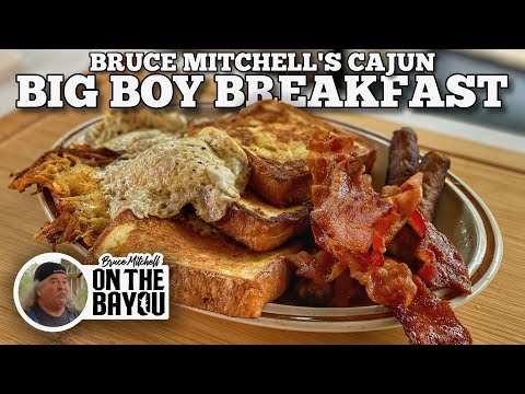 Видео: Завтрак для больших мальчиков от Брюса Митчелла | Blackstone Griddles