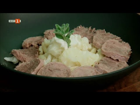 Видео: Паста с телешки език и горгондзола и застроена супа с телешки език, "Бързо, лесно, вкусно" 13.11.24