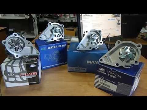 Видео: Водяной насос системы охлаждения Помпа Hyundai Accent  Water Pump  Обзор