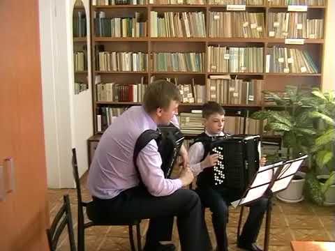 Видео: Власенко Петр Тихонович. Работа над полифонией в классе баяна ДШИ