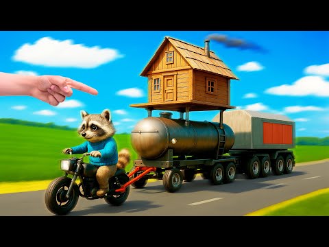 Видео: Я ПОСТРОИЛ ГРУЗОВОЙ МОТО ДОМ И ВЫЖИВАЮ В НЕМ The Long Drive