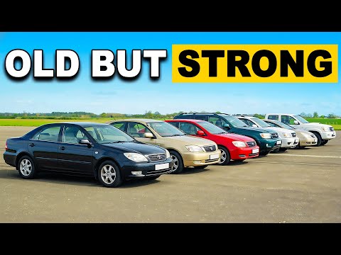 Видео: 10 старых Toyota из 2000-х, созданных на века