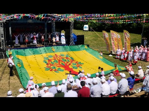 Видео: Цивильская Тихвинская ярмарка 2024 год