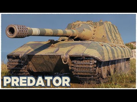 Видео: Jagdpanzer E 100 • БОЛЬШОЙ ХИЩНИК • WoT Gameplay