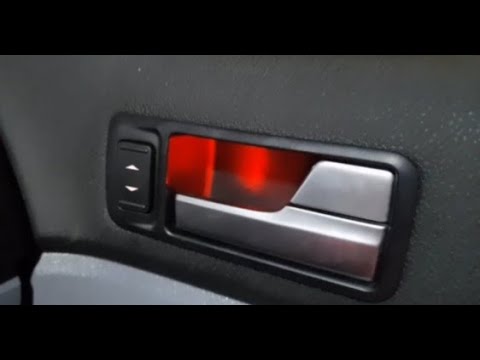Видео: Ford Focus - Ford C-Max - ПОДСВЕТКА РУЧЕК ДВЕРЕЙ