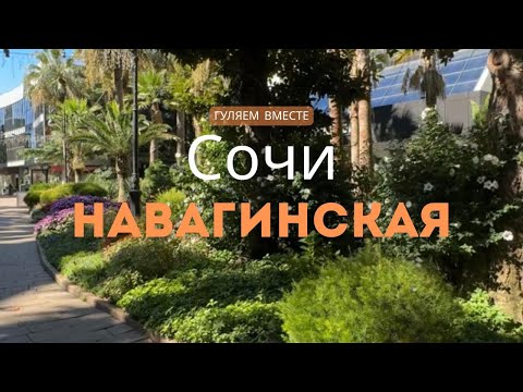 Видео: Прогулка по центру Сочи
