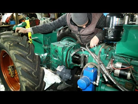 Видео: Повний привід на т-25! Заміряємо кліренс на повному приводі саморобного трактора та порівняємо...@