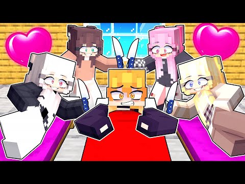 Видео: Оборотень на Ночевке с Безумными Фанатками в Майнкрафт!