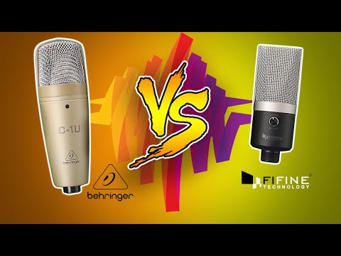 Видео: 🎤 Лучший бюджетный USB микрофон FIFINE K670 / K669 vs Behringer C-1U