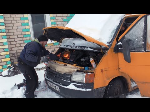 Видео: Заводим древний Ford Transit после долго простоя. Что то пошло не так!