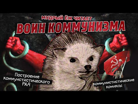 Видео: Еж читает комикс «Воин Коммунизма»