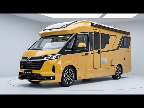 Видео: Toyota Camper 2026 года — лучший автодом для жизни в фургоне и семейных путешествий
