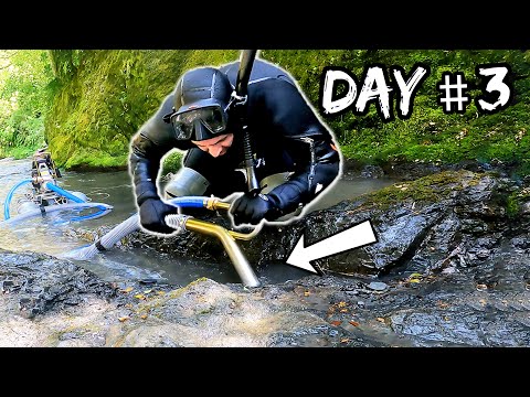 Видео: Добыча ЗОЛОТА с помощью мини-драги в Новой Зеландии!