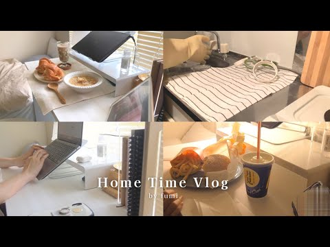 Видео: Ежедневный видеоблог одинокого офисного работника, который отдыхает дома / SUB