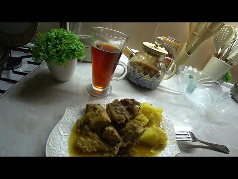 Видео: ВОСКРЕСНЫЙ УЖИН/СОЧНОЕ МЯСО С ЛУКОМ С ОТВАРНОЙ КАРТОШЕЧКОЙ/САМЫЙ ЛЮБИМЫЙ МОЙ РЕЦЕПТ ПАЛЬЧИКИ ОБЛИЖЕШ