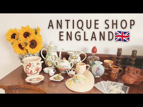 Видео: Антикварный магазин в Англии летом🌻│ Countryside│Vintage│Haul│Shopping vlog│Hungerford