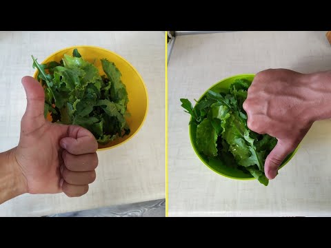 Видео: Как правильно и быстро помыть зелень - наглядный пример