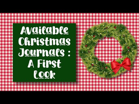 Видео: Доступные рождественские журналы: первый взгляд