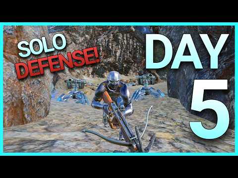 Видео: НЕВОЗМОЖНАЯ ОБОРОНА против 300+ РАКЕТНЫХ НАПАДЕНИЙ | Solo MESA 4Man Ark PVP