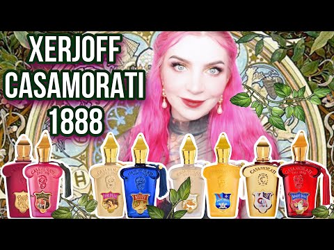 Видео: ✥XERJOFF CASAMORATI 1888✥ОБЗОР 9 САМЫХ ПОПУЛЯРНЫХ АРОМАТОВ✥Ксерджофф Касаморати|Italica,Lira