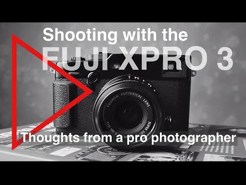 Видео: Обзор Fuji XPRO 3 и 23-мм объектива от профессионального фотографа