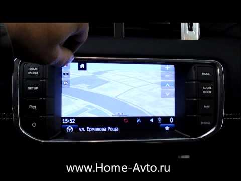 Видео: Навигация с пробками для RangeRover/LandRover