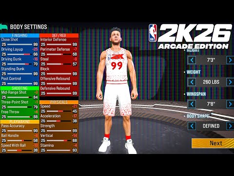 Видео: ЛУЧШАЯ СБОРКА в NBA 2K26 Arcade Edition!