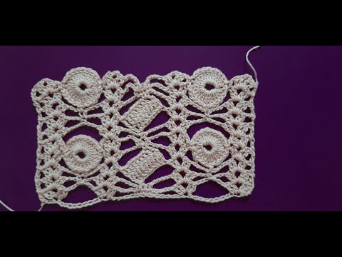 Видео: АЖУРНЫЙ УЗОР КРЮЧКОМ.Имитация ИРЛАНДСКОГО КРУЖЕВА крючком.Для начинающих.