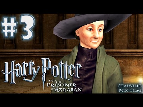 Видео: Harry Potter and the Prisoner of Azkaban (PC) Прохождение #3: Практикум Драконифорс-Лапифорс