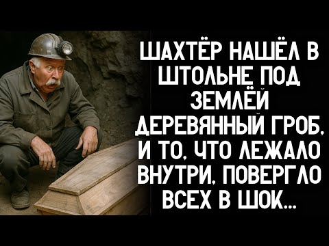 Видео: Шахтёр нашёл в штольне под землёй деревянный гроб, и то, что лежало внутри, заставило побледнеть...