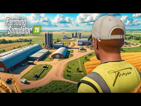 Видео: МЕГА ФЕРМА #1. НАЧИНАЯ С 0! FARMING SIMULATOR 25
