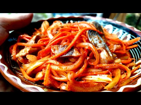 Видео: Селедка по-корейски без костей. Самый простой рецепт