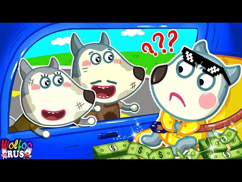 Видео: Малышку усыновила бедная семья! | Rich vs Broke | Wolfoo Kids Истории о семье | Wolfoo Russian