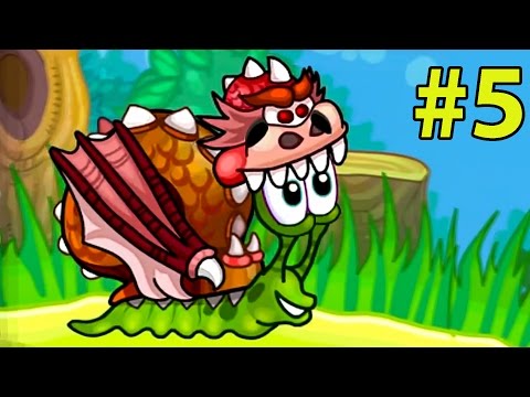 Видео: УЛИТКА БОБ #5 - Лесная история. Часть 4. Мультик для детей. Несносный боб 5 на Игрули TV.