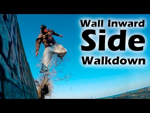 Видео: Как научиться Wall Inward Side Walkdown за одну тренировку (Wall Inward Side Walkdown Tutorial)