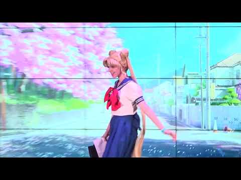 Видео: Cosplay defile-Виталияна -Сейлор Мун, Усаги Цукино