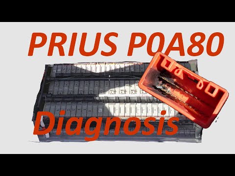 Видео: Часть 1 — Диагностика аккумуляторной батареи Prius P0A80!