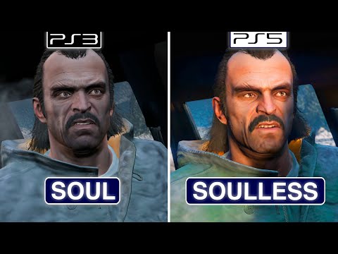 Видео: GTA V: сравнение графики PS3 и PS5, 4K, 60 кадров в секунду