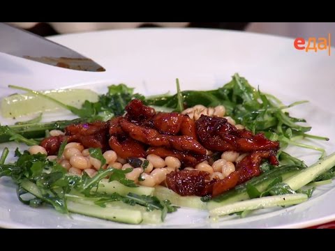 Видео: Курица — фасоль — соевый соус