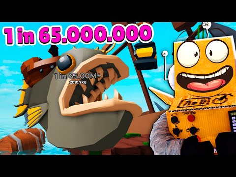 Видео: ПОЙМАЛ ЛЕГЕНДАРНОГО ПОЕДАТЕЛЯ КОРАБЛЕЙ! ПОДВОДНЙЫ МОНСТР ЧЕЛЛЕНДЖ ROBLOX GO FISHING