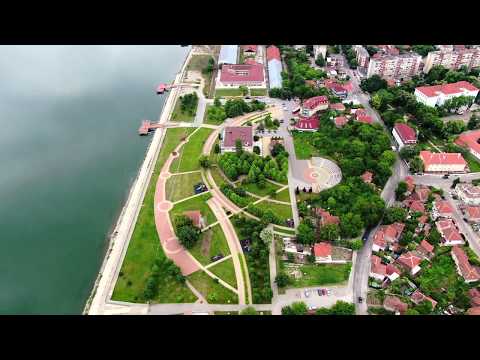 Видео: град Лом - Town of Lom - Bulgaria - Aerial view