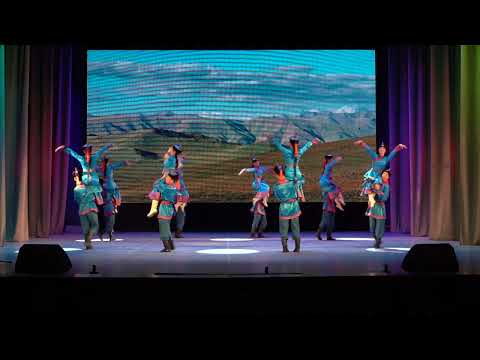 Видео: Хореографическая сюита "Мой иноходец" (Челер-оюм). Тувинский танец г. Кызыл, ККИ